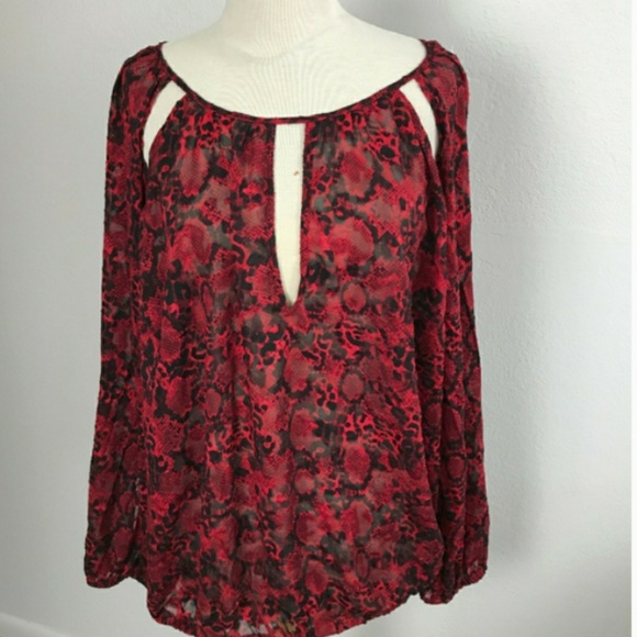 🆕➕ Lane Bryant 💜 Sheer Blouse - Picture 2 of 7